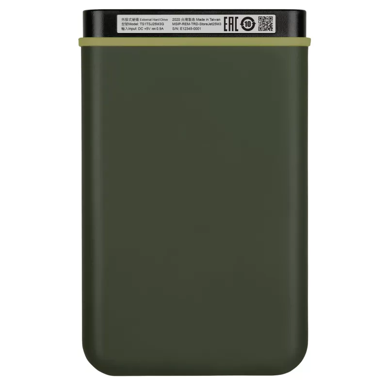 HDD Transcend 1TB 2,5 cala USB 3.2 Gen 1 StoreJet 25M3G
