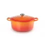 Le Creuset 21177280902430 6,7 L Okrągły Pomarańczowy, Czerwony