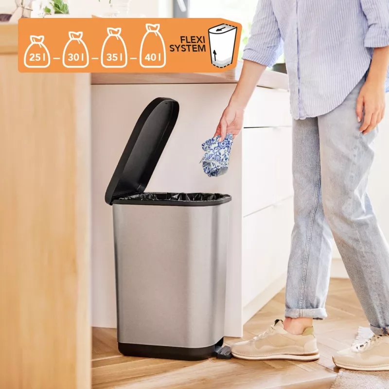 ROTHO Ribo Graphite - pedal bin – 35l