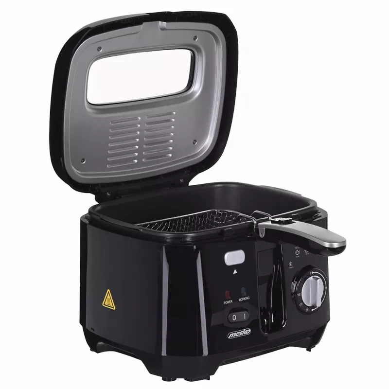 Frytkownica Mesko Home MS 4908 Pojedyncza 2.5 L 1800 W Czarno-szara