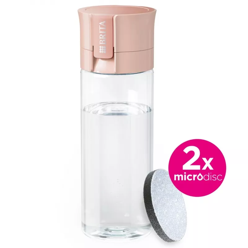 Brita Vital brzoskwiniowa butelka filtrująca z 2 dyskami