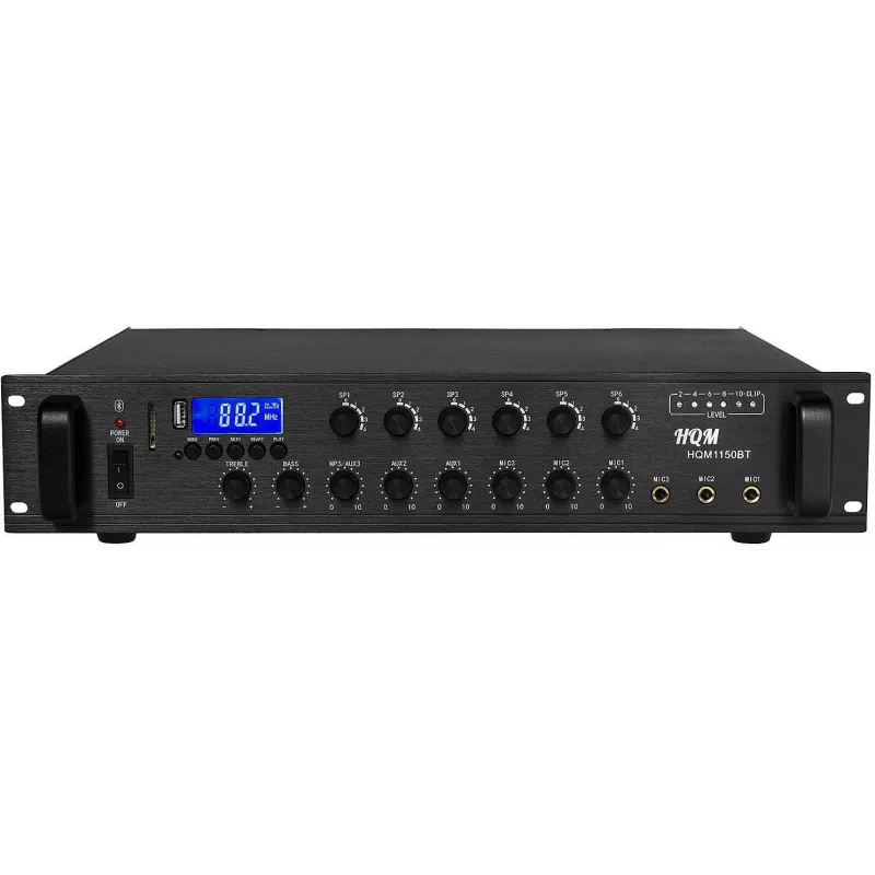 Wzmacniacz HQM1150BT Radio FM/MP3 150W