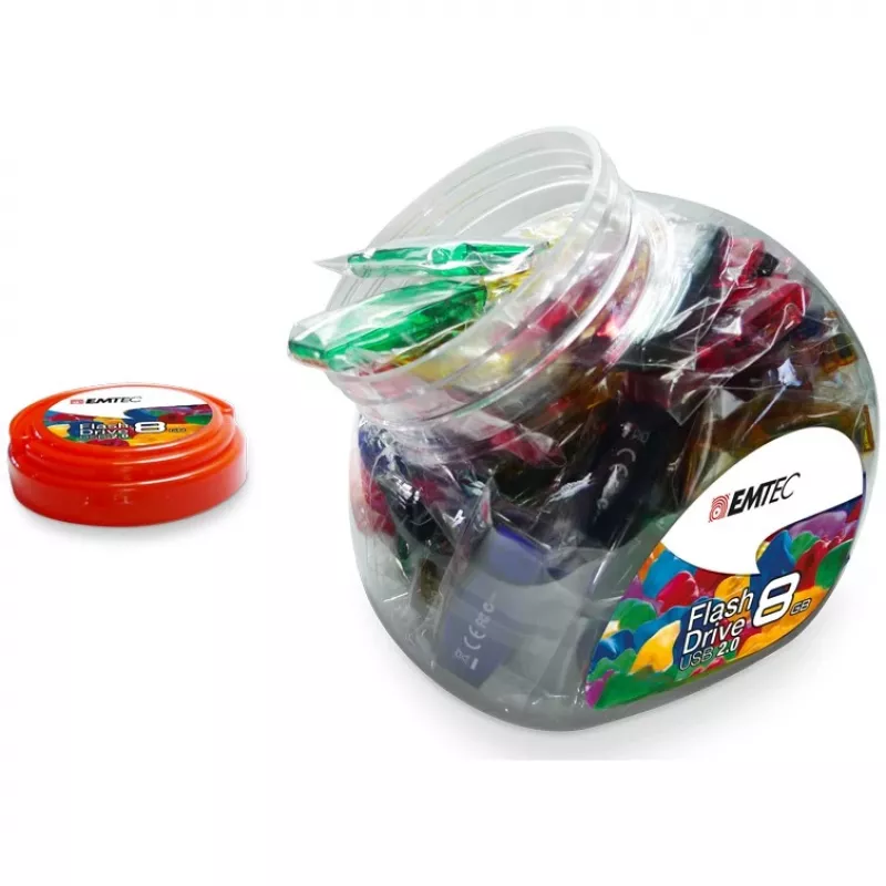 Pamięć USB Emtec 32 GB USB typu A C410 Color Mix Candy Jar