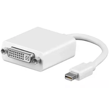 Microconnect MDPDVI adapter kabla wideo 0,15 m Mini DisplayPort DVI-I biały
