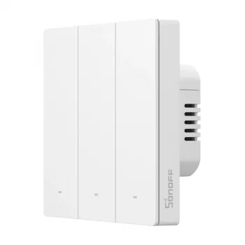 Dotykowy włącznik ścienny Sonoff ZBM5-3C-86W 3-kanałowy Zigbee, 3-obwodowy, podtynkowy