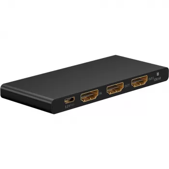 Rozdzielacz HDMI 1 na 2 (4K @ 60 Hz) - rozdziela 1 sygnał wejściowy HDMI na 2 wyjścia HDMI