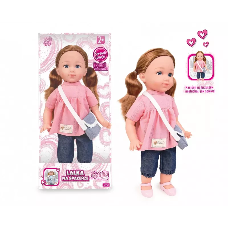 Lalka Artyk Natalia 36 cm ze zdejmowaną tuniką — Artyk