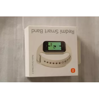 WYPRZEDAŻ. Xiaomi Redmi | Smart Band 2 | Opaska fitness | Ekran dotykowy | Czujnik tętna | Wodoodporna | Bluetooth | UŻYWANA, BEZ ŁADOWARKI | Kość słoniowa