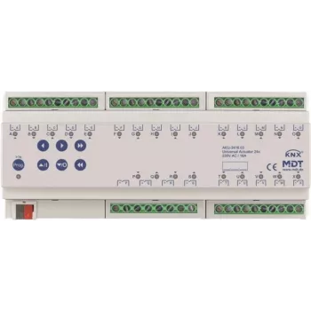 MDT Battery-2416.03 siłownik uniwersalny 24-kanałowy 12TE REG 16A 230V AC 100µF 15EVG (Battery-2416.03)