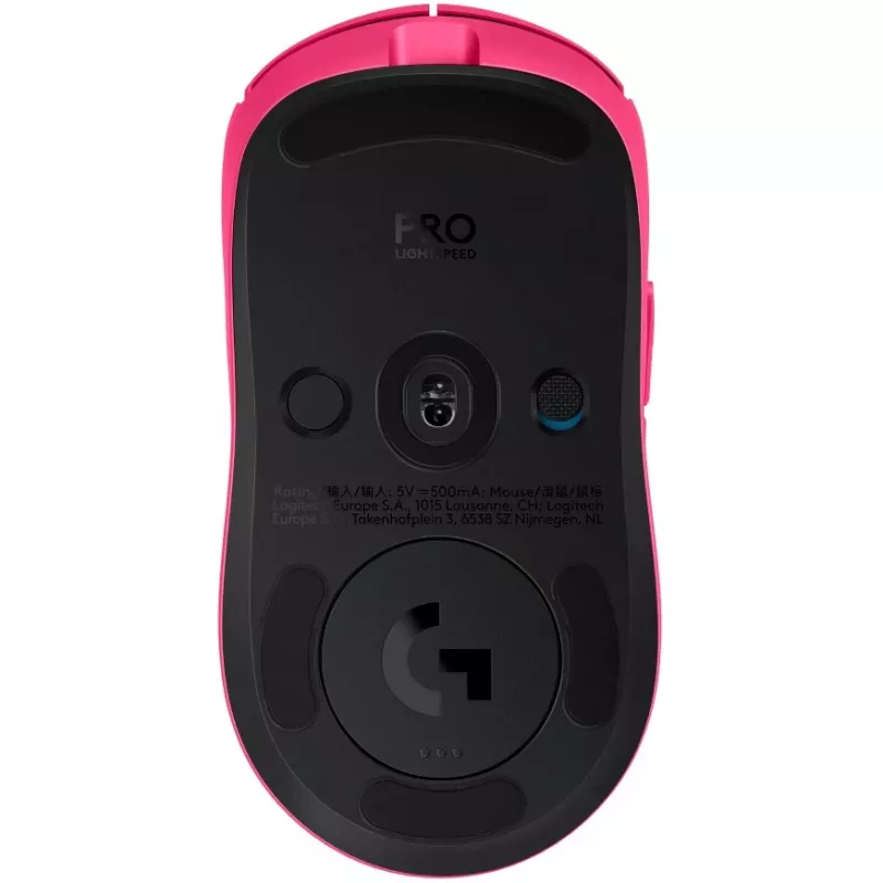 Mysz Logitech Pro 2 Lightspeed Pink Interfejs