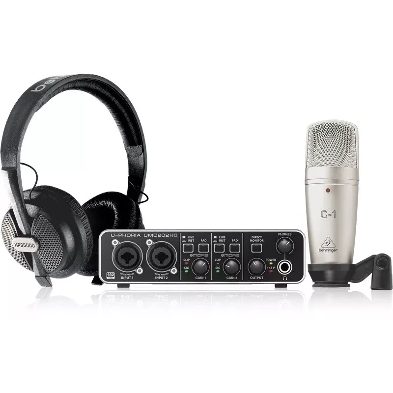 Behringer U-PHORIA STUDIO PRO - zestaw do domowego nagrywania