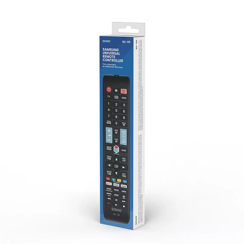 Savio RC-09 Pilot na podczerwień Smart TV