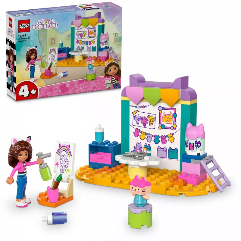 LEGO GABBY’S DOLLHOUSE 10795 Tworzenie z Baby Box
