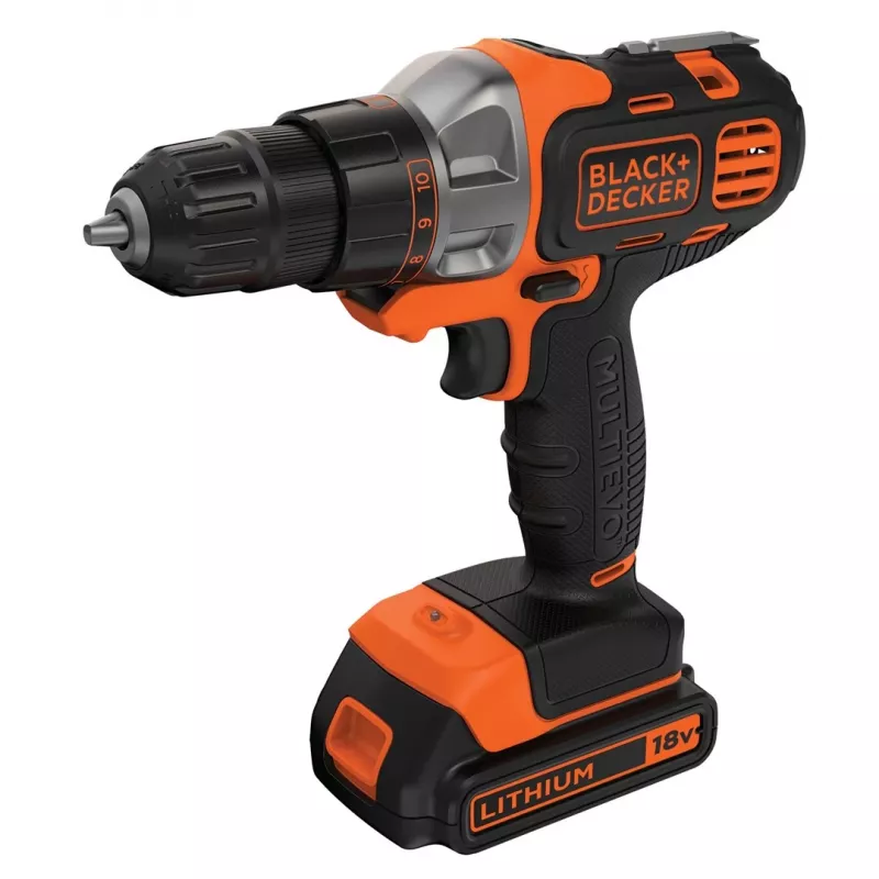 Oscylacyjne narzędzie wielofunkcyjne Black & Decker MT218K-QW Czarno-Pomarańczowe 8500 OPM