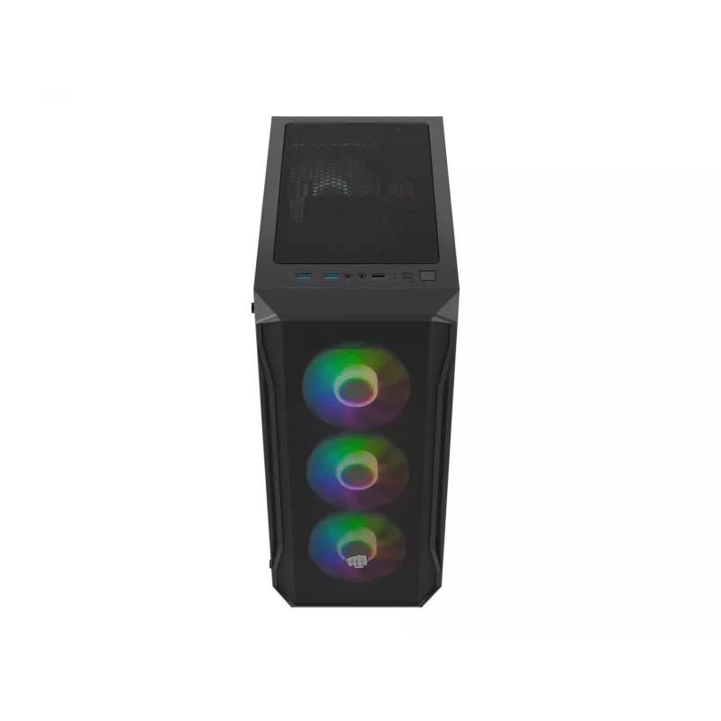 Obudowa Fury Shobo SH4F z oknem RGB i 4 wentylatorami MIDI Computer PC