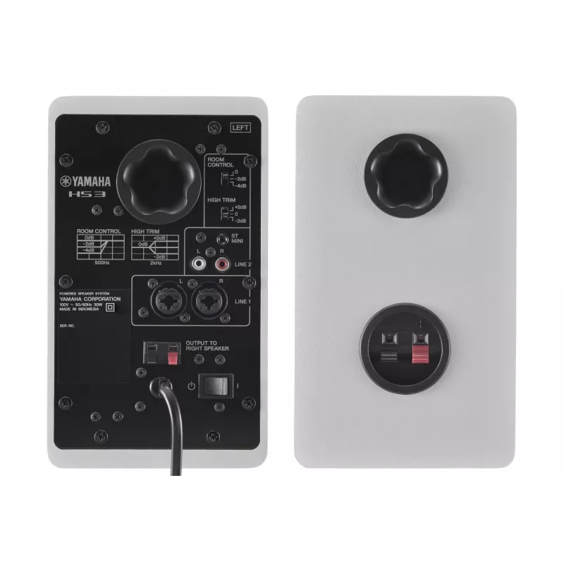 Yamaha HS3 Białe - aktywne dwudrożne monitory bliskiego pola, para