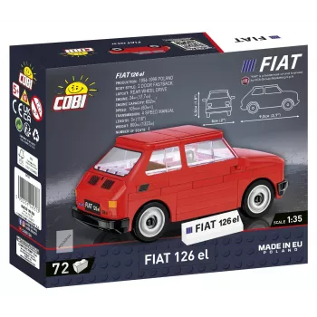 Zestaw konstrukcyjny Cobi Youngtimer Collection Fiat 126p el 24531 — 150 elementów