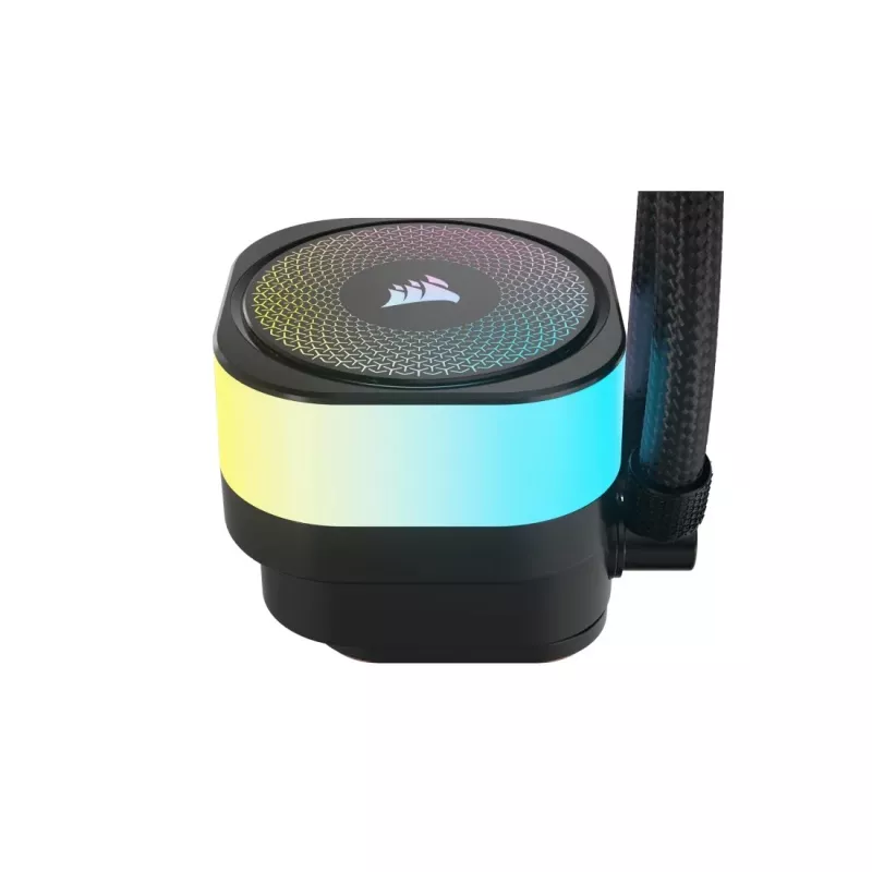 Chłodzenie cieczą All-in-one Corsair iCUE LINK TITAN RX RGB 12 cm Czarny