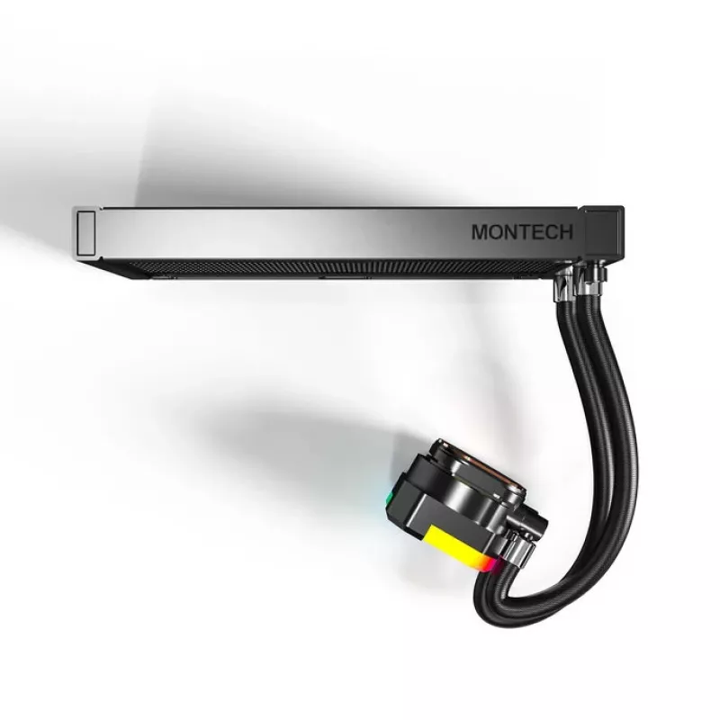 All-in-One chłodzenie cieczą CPU Montech Hyper Flow ARGB 240 mm, czarne