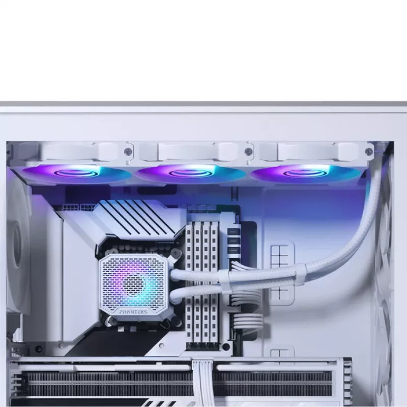 Phanteks Glacier One 360M25G2 Obudowa komputera Zestaw chłodzenia cieczą 12 cm Biały 1 szt.