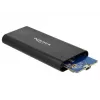 Delock - Obudowa magazynująca - M.2 - Karta M.2 NVMe - USB 3,1 (Gen 2) - Czarny (42614)