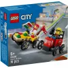 LEGO CITY 60458 Pizza kontra wóz strażacki