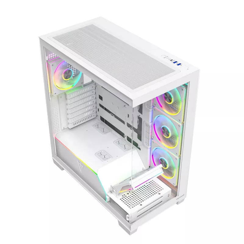 Modecom Volcano Stellar Plus ARGB Midi 5F Biały