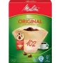 Papierowy filtr do kawy Melitta Oryginalny 102 — rozmiar 102, jednorazowe filtry stożkowe