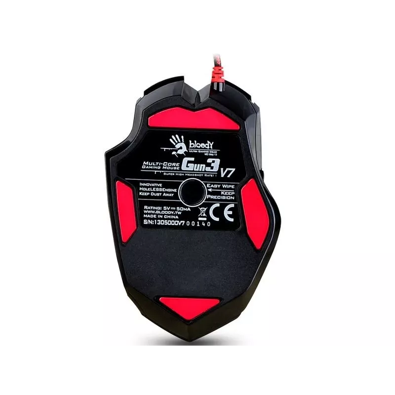 A4Tech Bloody V7m mysz USB Type-A V-Track 3200 DPI