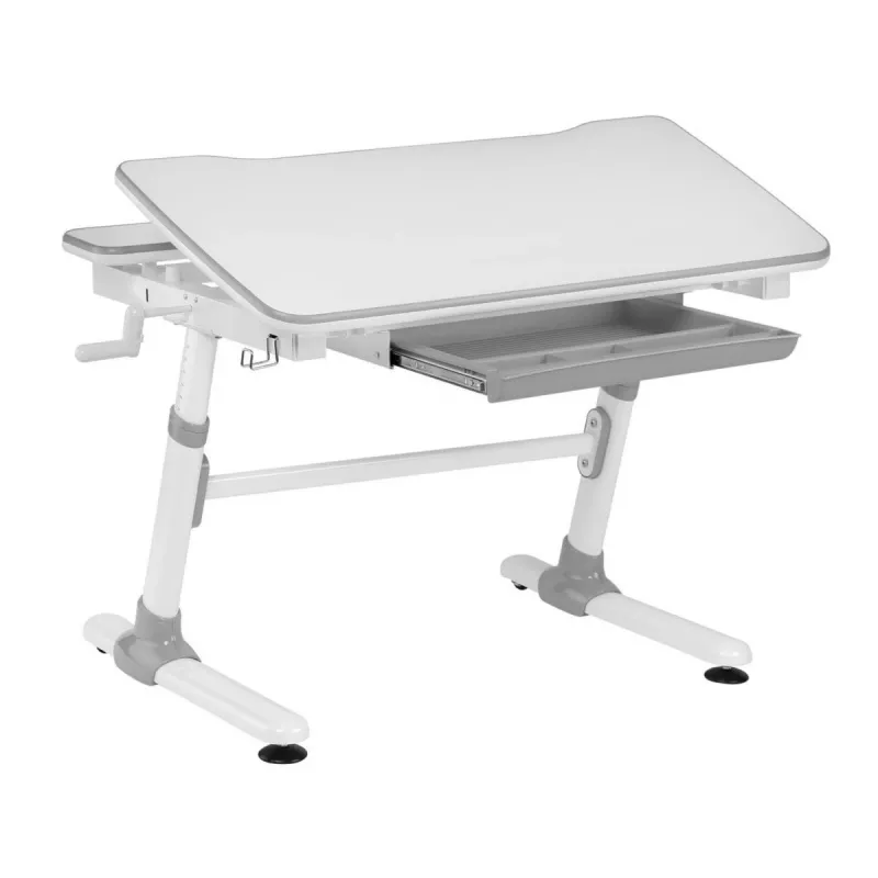 Ergo Office Children's Ergonomic Height Adjustable Desk, szary, max 100kg, ER-417 2cz