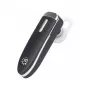 Manhattan Bluetooth Headset pojedynczy, Mikrofon dookólny, Zintegrowane sterowanie, Czarny, 10 godzin czasu pracy, Zasięg 10 m, Kabel ładujący USB-A w zestawie, Bluetooth v4.0, 3 lata gwarancji