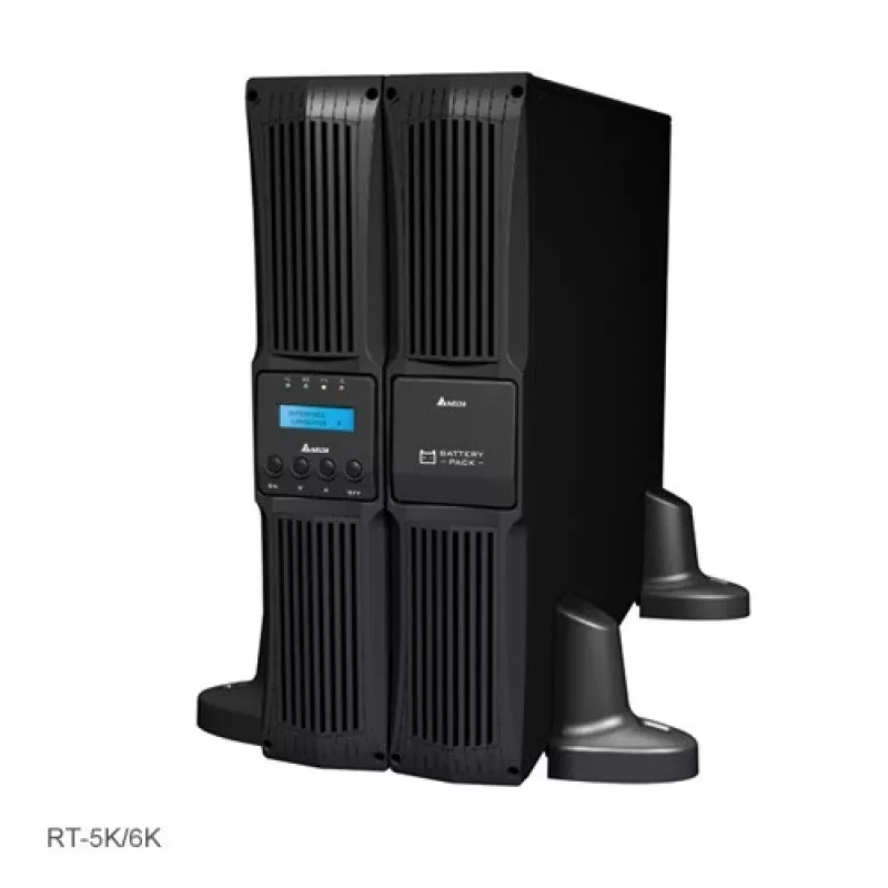 Zasilacz bezprzerwowy Delta UPS602R2RT0B035 6000VA 230V do montażu w szafie rack/wieży