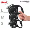 Flexi Czarny Design L 5 m Smycz dla psa zwijana