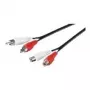 Wentronic Goobay kabel przedłużający RCA, 10 m - 2x wtyk RCA (Audio lewy/prawy) > 2x gniazdo RCA (Audio lewy/prawy) (50437)