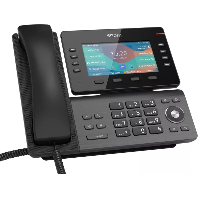 Telefon IP Snom D862 Czarny LCD