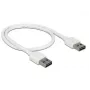 Kabel USB 2.0 DeLOCK 85192 0.5m biały