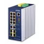 Przełącznik zarządzalny PLANET IP30 Przemysłowy L2+/L4 8-portowy Gigabit Ethernet