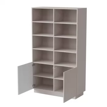 Szafka Cama Meble LIVERTI regał na książki 100×420×1705 mm kaszmir