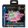 Pędzel brushpen Staedtler Pigment Arts w pastelowych kolorach 12 szt.