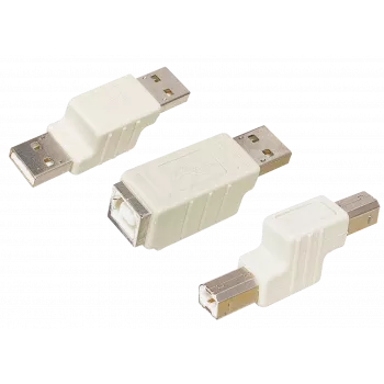 Adapter złączy ShiverPeaks BS77046 USB A na USB B czarny