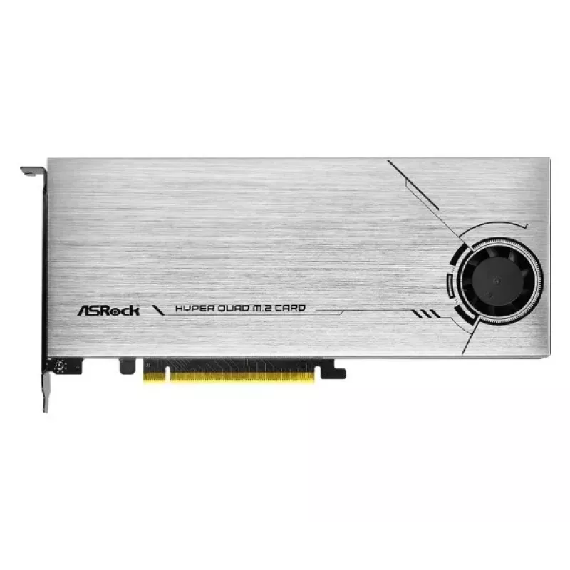 ASRock Hyper Quad M.2 karty interfejsu/adapter Wewnętrzny