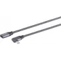 Kabel USB S/CONN 13-56010 USB 3.2 Gen 2x2 0,5 m USB C Szary