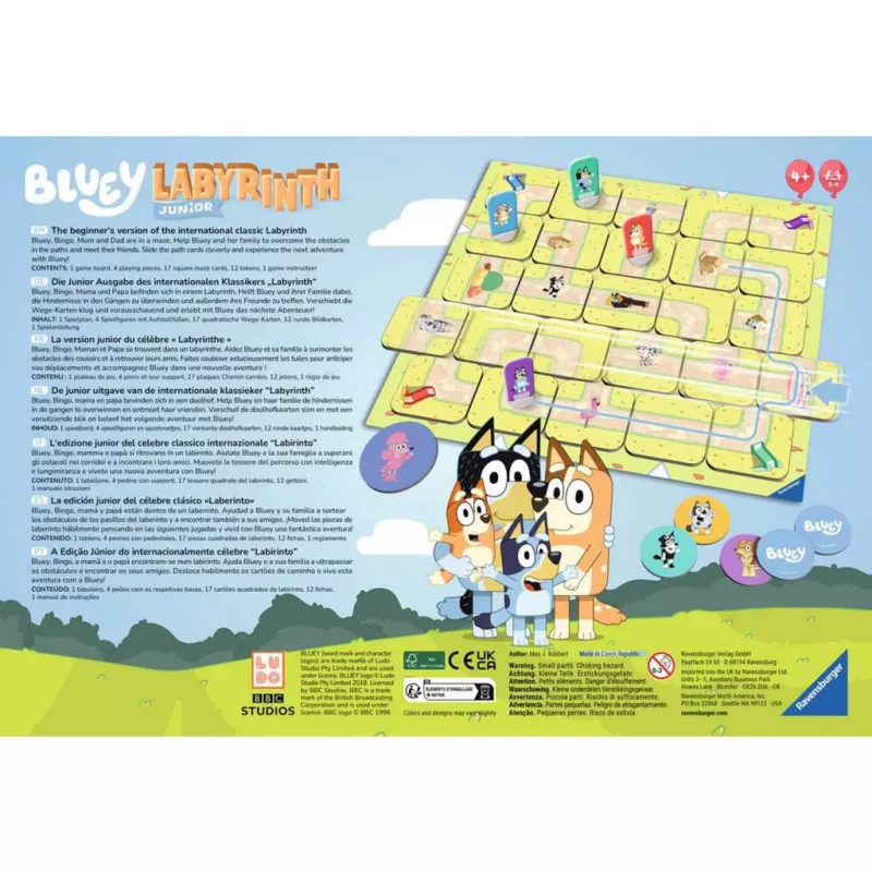 niebieskiy Junior Labyrinth, Gra Planszowa