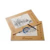 Papier do rysowania i szkicowania SMLT A3, 160 g/m², 20 arkuszy, klejony
