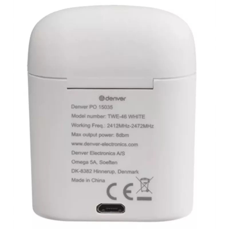 Headset Denver TWE-46WHITE