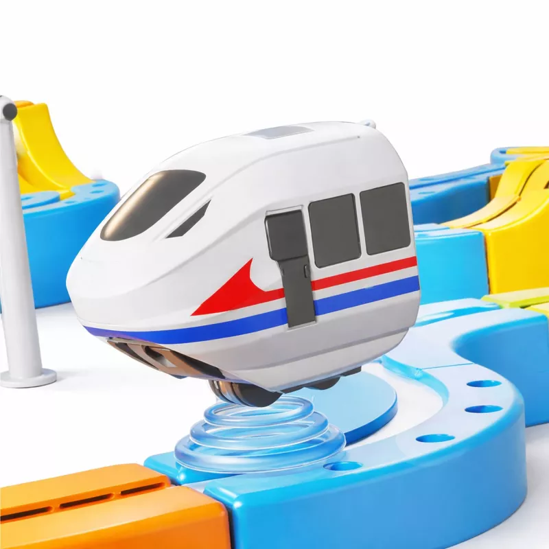 Extralink Toys Zestaw torów magnetycznych i pociąg magnetyczny Lewitacja magnetyczna (150 szt.)