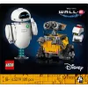 LEGO zestaw konstrukcyjny Disney Pixar WALL·E i EVE 43279 — 811 elementów, wysokość 130 mm, dla 18+