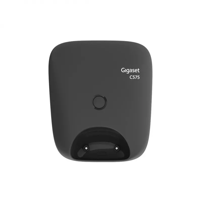 Gigaset C575 Telefon analogowy/DECT z identyfikacją rozmówcy Czarny