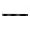 Panel krosowy 1U Lanberg FOP1-24SD-LQB stalowy, czarny, do montażu w szafie rack