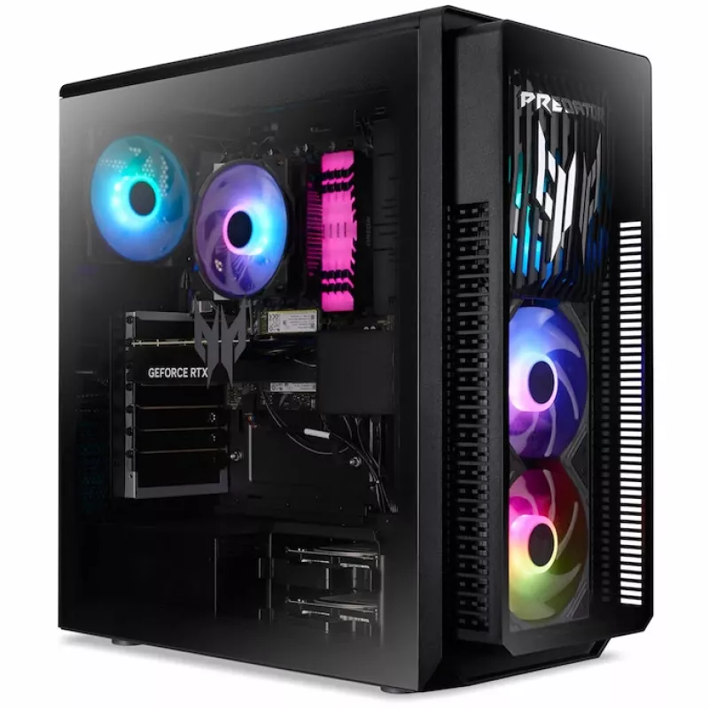 Komputer stacjonarny Acer Predator PO5-660 — Intel Core Ultra 7 265F, 64 GB DDR5, 4 TB SSD, NVIDIA GeForce RTX 5080, Windows 11 Home